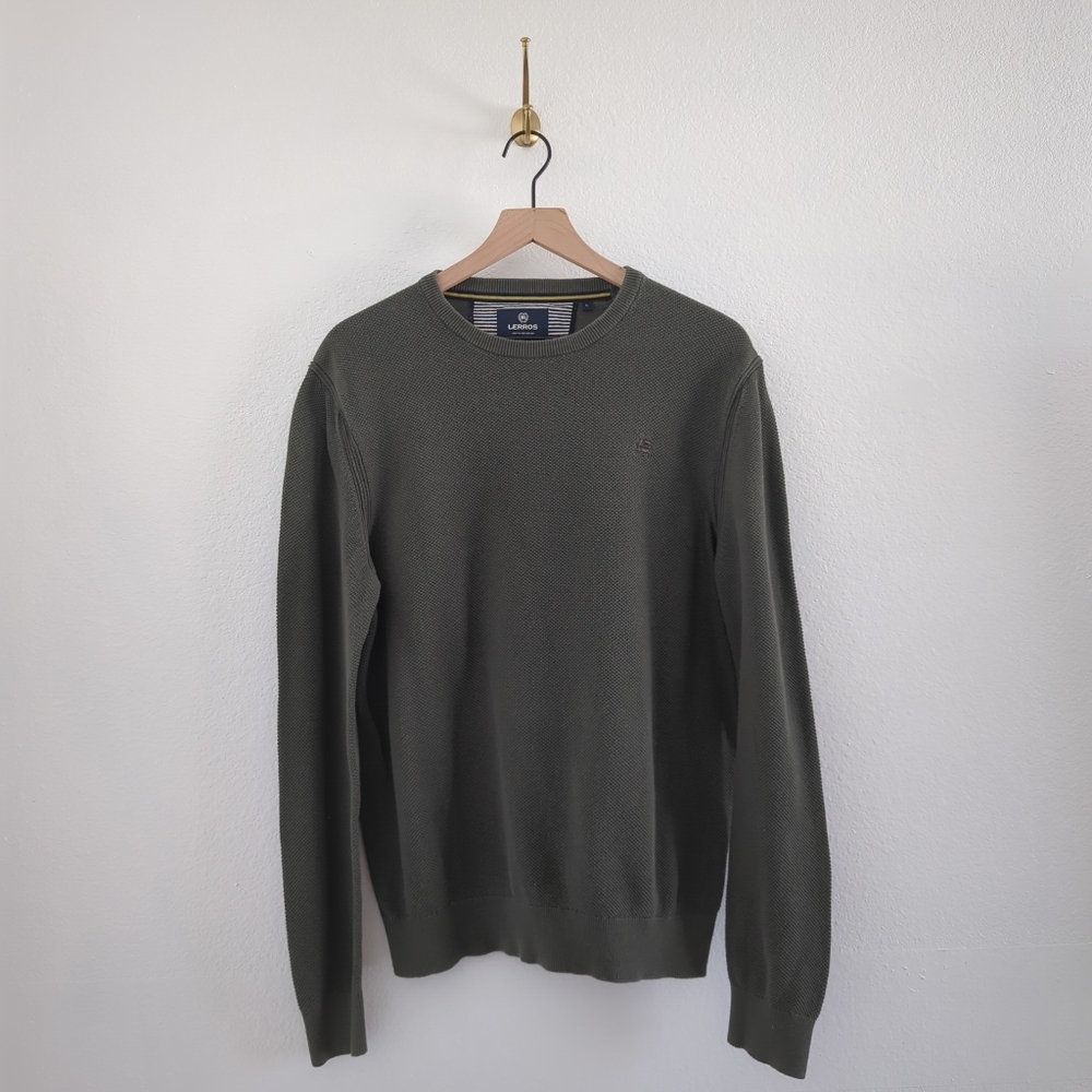 Lerros Mens Cotton Pullover Size Large